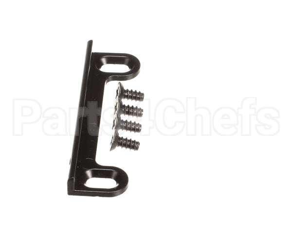 10-16666-0002 Anthony International End Door Lock Strike Plate - Blk
