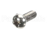 10-1722 Market Forge Screw Mach Rdhd 6-32X3/8 L