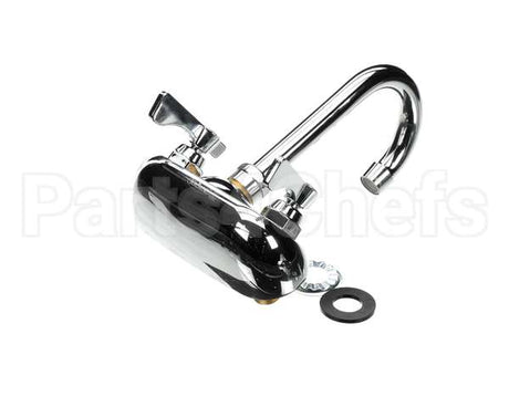 10-400L Krowne Silver Series 4 Center Wall Mount Faucet