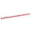 10-4754 Compatible Market Forge Tube, Glass - W/ Red Stripe