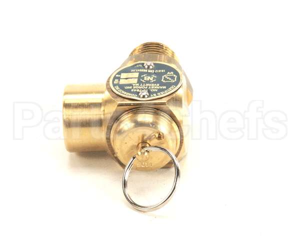 10-7942 Market Forge Valve Safety, Side Outlet