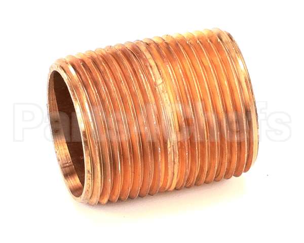 10-8287 Market Forge Close Nipple 1 Ips, Brass