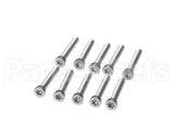 10.00.063P Rational Pan Head Screw Torx T20 M4X25