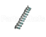 10.00.698P Rational Hex Screw M6X12 W. Precoat 85