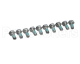 10.00.698P Rational Hex Screw M6X12 W. Precoat 85