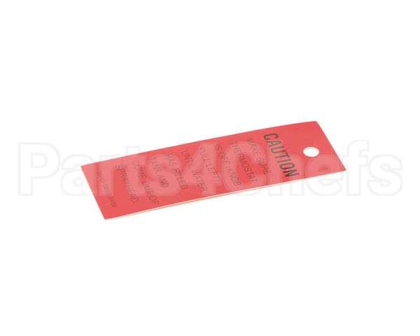 10003.0000 Bunn Tag, Thermostat-Red