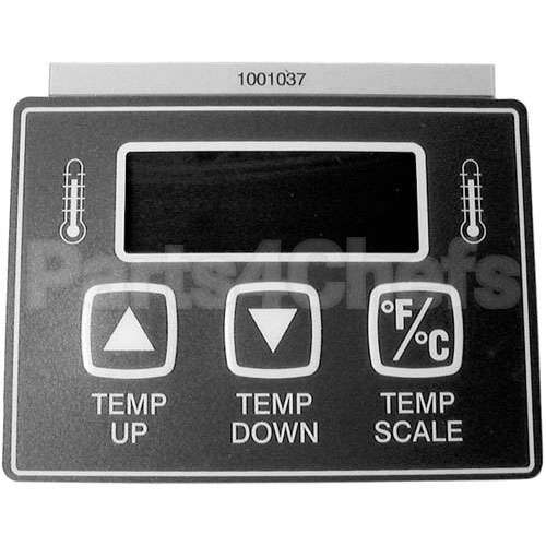 1001037 Compatible Roundup Label, Temp Control