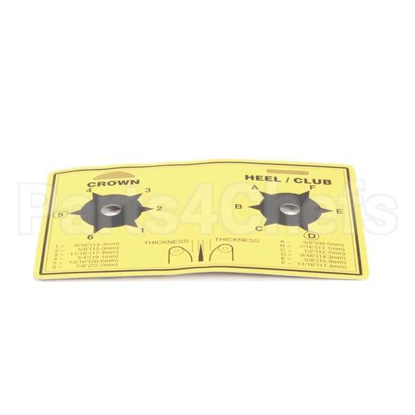 1001118 Compatible Roundup Label, Dial Compression