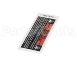 1001213 Antunes Label, Shock Hazard