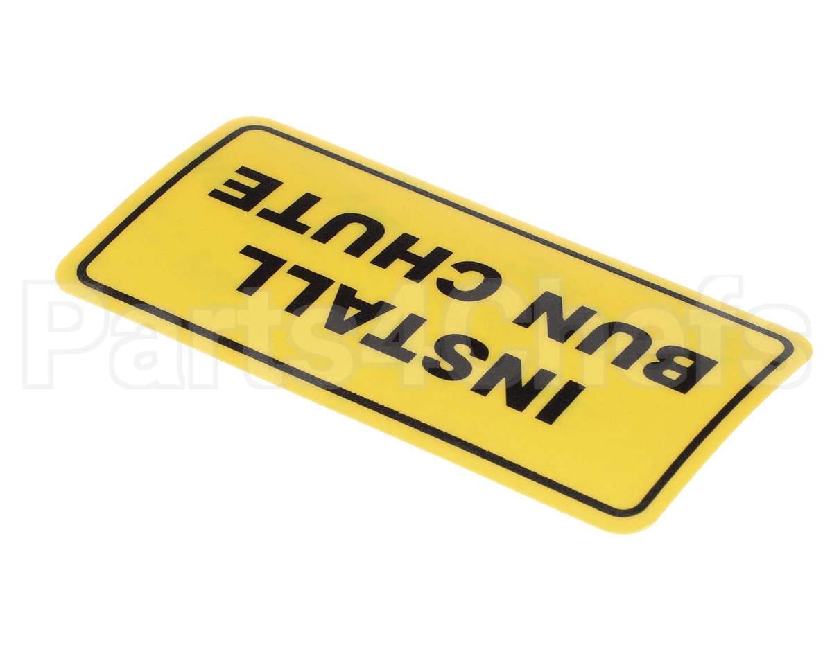 1001551 Antunes Install Bun Chute Decal