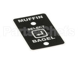 1001572 Antunes Label, Mufffin & Bagel