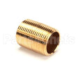 100184 Compatible Champion Nipple Close 3/4Npt Brass