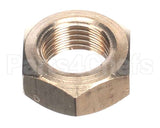 100190 Newco Nut, Jam 1/2-20 Brass