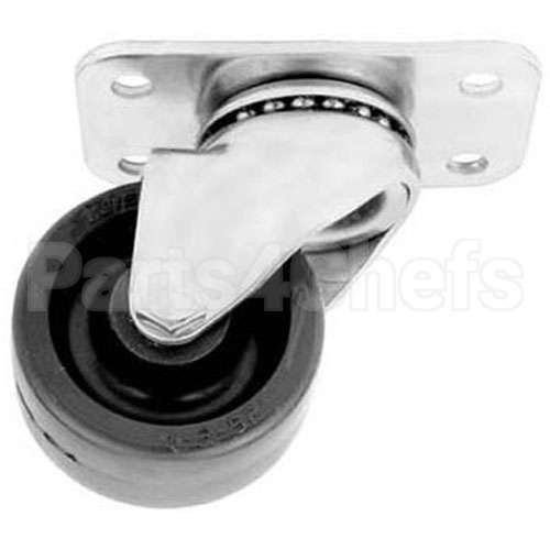 1003 Compatible Frymaster Caster, Plate(2"Od, Swvl, Black)