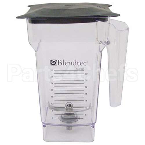 100343 Compatible Blendtec Container Assy Solid Lid
