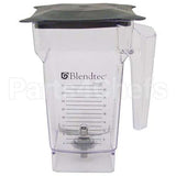 100343 Compatible Blendtec Container Assy Solid Lid