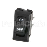 100500 Newco Switch, Rocker On/Off Black