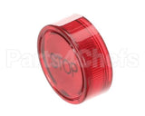 10054 Gaylord Red "Stop" Lens With "Stop" Inscription
