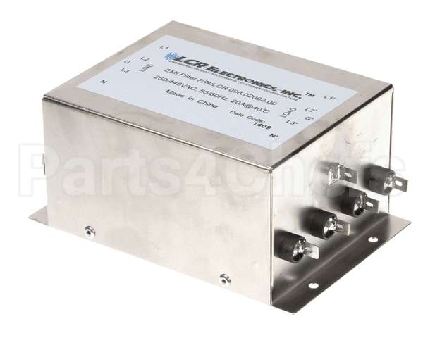 100547 Turbochef Filter, Emi, 440V, 3Ph, 20A, Faston Term