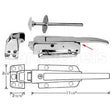 10056CL502001 Compatible Kason Kason - 10056Cl502001 Latch