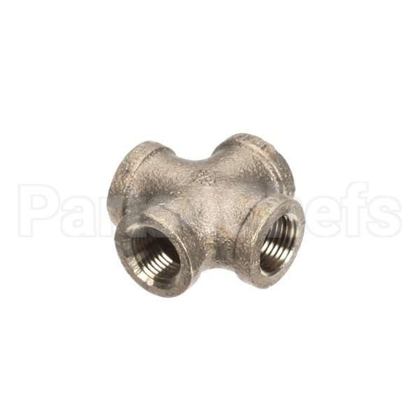 100598 Compatible Champion Cross 1/2 Npt Brass