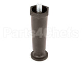 100788 Turbochef Leg, Ngc, 4, Aluminum, Black Powder-Coat