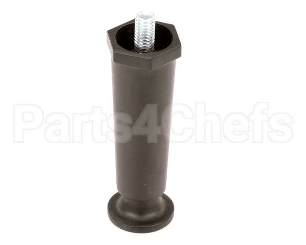 100788 Turbochef Leg, Ngc, 4, Aluminum, Black Powder-Coat