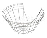 1009.00004.00 Fetco Basket, Wire, 21X7, Cbs-60S