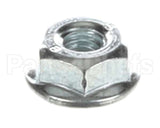 100913 Turbochef Nut, #10-32, Hex, Zinc, Serrated Flange