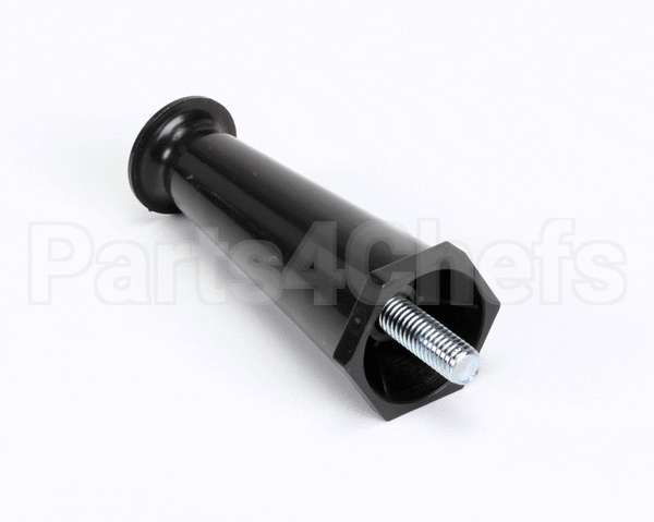 1014501 Cleveland Leg;4In Blk Plastic Foot (Flan