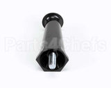 1014501 Cleveland Leg;4In Blk Plastic Foot (Flan