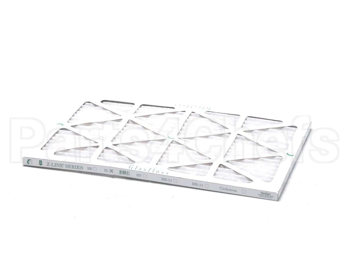 1018369R Nortek Repl,Filter-25" X 16" X 1",Pleated