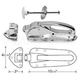 101F Compatible Premco Latch, Chrome, W/Flstrike/Ir