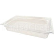 10201B07 Compatible Carter Hoffman Pan, Food(Full, 4"D, Clear)