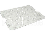 1023507 Compatible Carlisle Foodservice Shelf, Drain(Half, Clear)