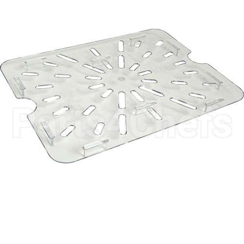 1023507 Compatible Carlisle Foodservice Shelf, Drain(Half, Clear)