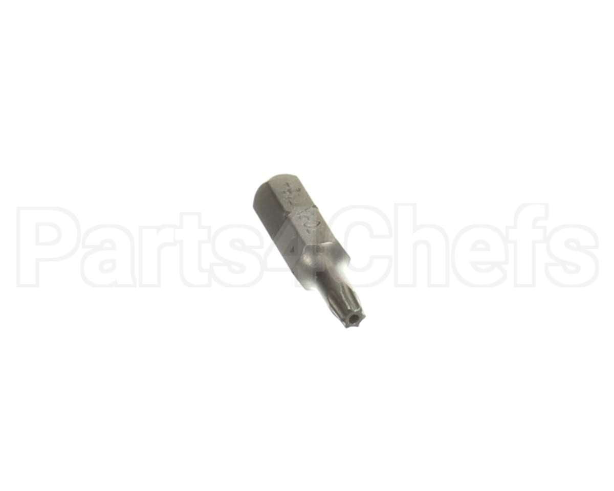102755-EXPENSE Turbochef Bit T-15 Torx Sercujrity 1/4 Hex