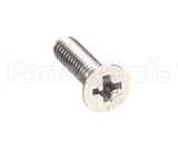 102811 Turbochef Screw,#8-32X5/8,Pfh,100 Deg,Ss