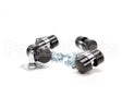 10314-01 Silver King Kit Casters 1 7/16 Wh/1 3/4 Th