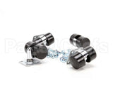 10314-01 Silver King Kit Casters 1 7/16 Wh/1 3/4 Th