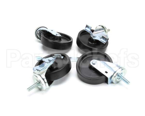 10314-03 Silver King Kit Caster Stem 5In Wh/6 Th