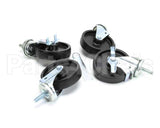 10314-03 Silver King Kit Caster Stem 5In Wh/6 Th