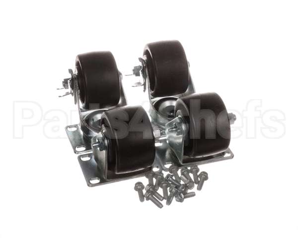 10314-102 Silver King Kit Caster Plate 3 In Wh/4 In