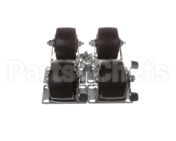 10314-102 Silver King Kit Caster Plate 3 In Wh/4 In