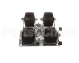 10314-102 Silver King Kit Caster Plate 3 In Wh/4 In