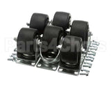 10314-105 Silver King 4'' Caster Plate Kit W/O Brake
