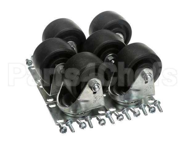 10314-105 Silver King 4'' Caster Plate Kit W/O Brake