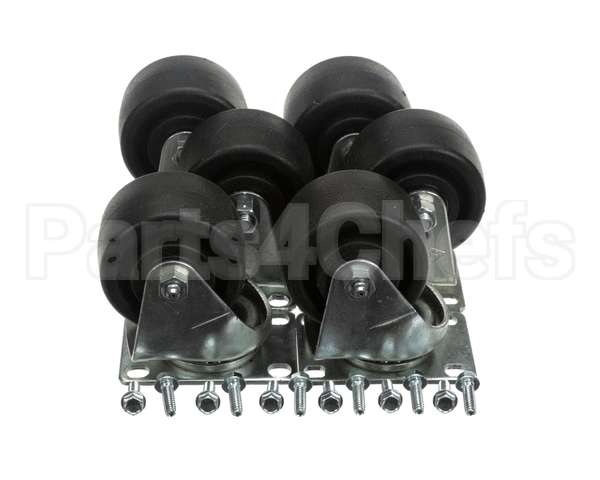 10314-105 Silver King 4'' Caster Plate Kit W/O Brake