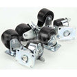 10314-91 Compatible Silver King Caster Plate Kit 3 Wh/4 Th Hd