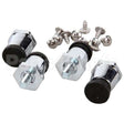 10314-95 Compatible Silver King Leg 1In Slvr W/Rubr Kit Pa